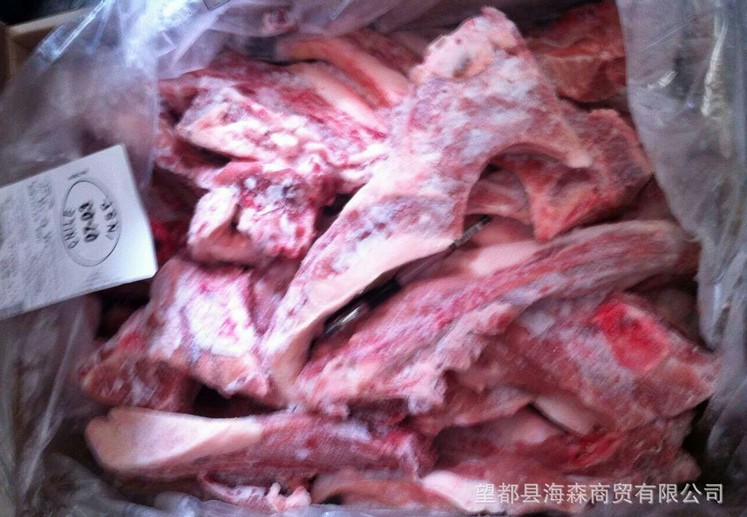 【经销批发】进口猪尾骨,智利07-03厂,冷冻猪尾骨,正关,手续齐全