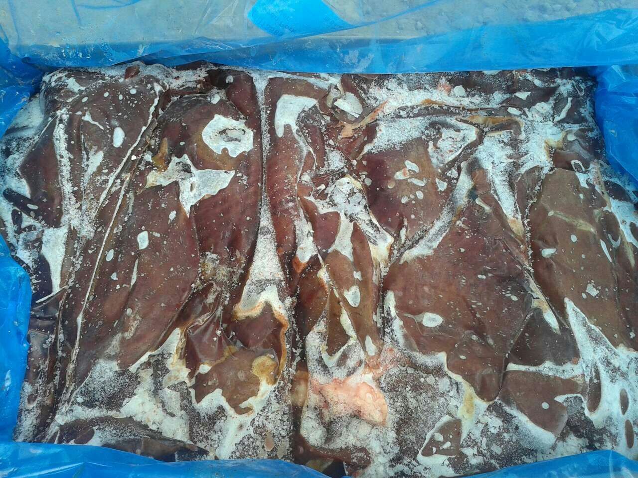 进口猪肝,丹麦皇冠320厂,新鲜,冷冻猪肝,正关,手续齐全